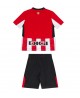 Günstige Athletic Bilbao Heimtrikotsatz Kinder 2024-25 Kurzarm (+ Kurze Hosen)